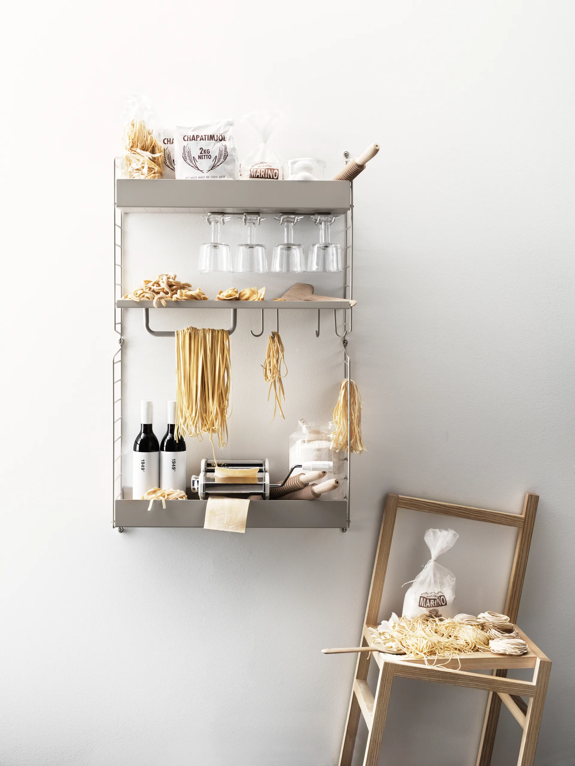 String J-krok 5-pack, Rostfritt stål String