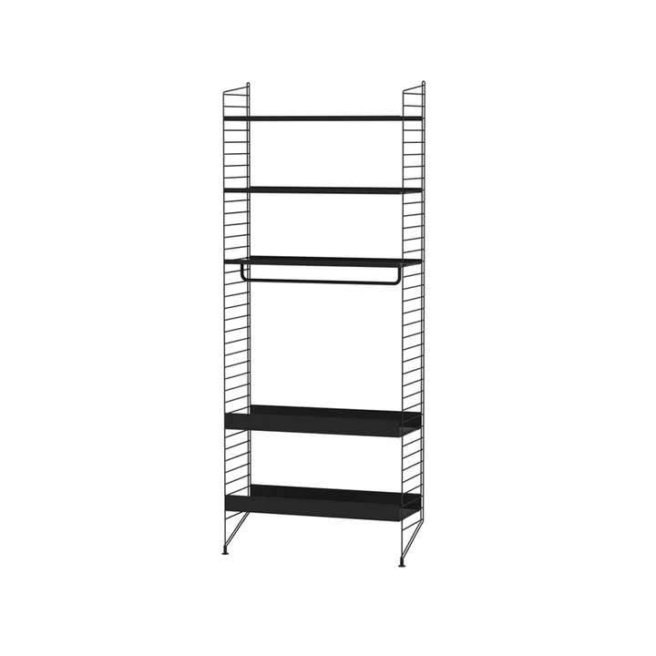 String kök svart - Kombination G - String