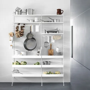 String kök vit - Kombination G - String