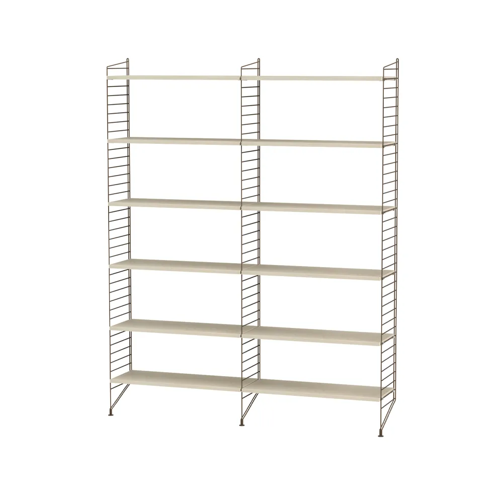 String kontor ask & brun - Kombination A,  String