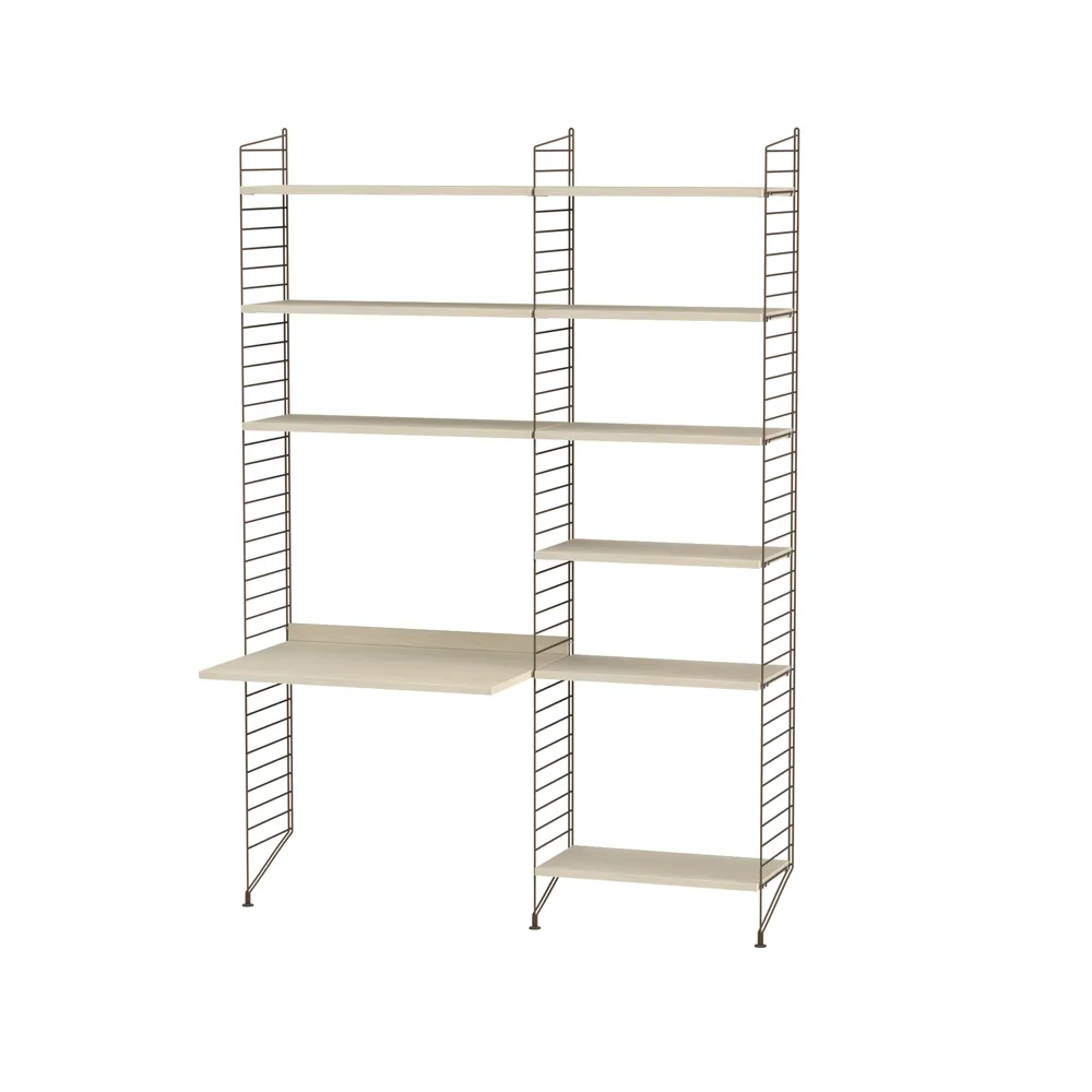 String String kontor ask & brun - Kombination B