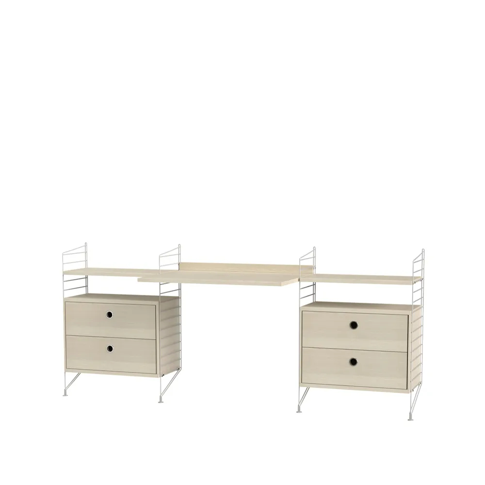 String String kontor ask & grå - Kombination C