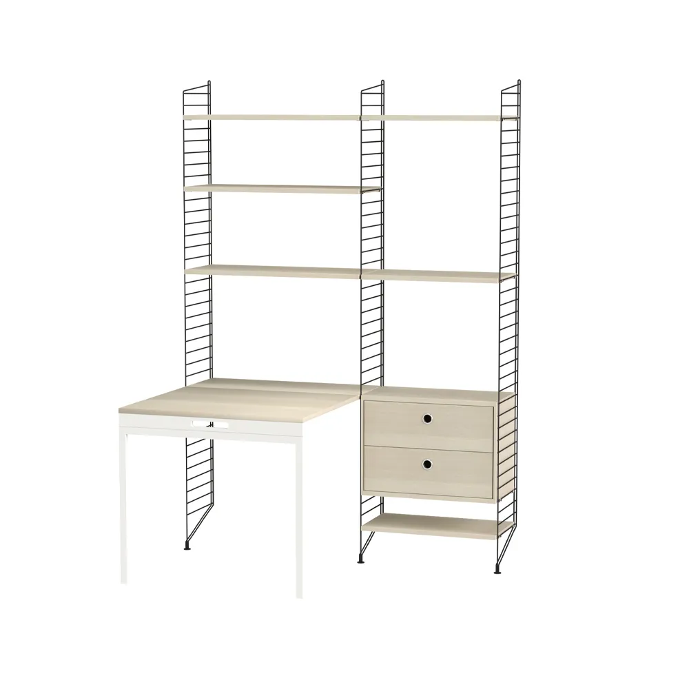 String String kontor ask & svart - Kombination E