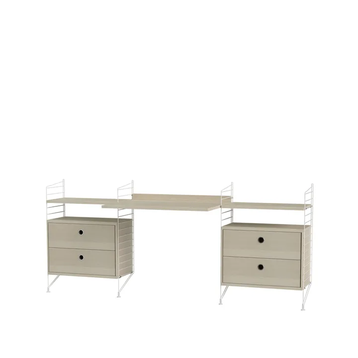 String kontor ask & vit - Kombination C - String