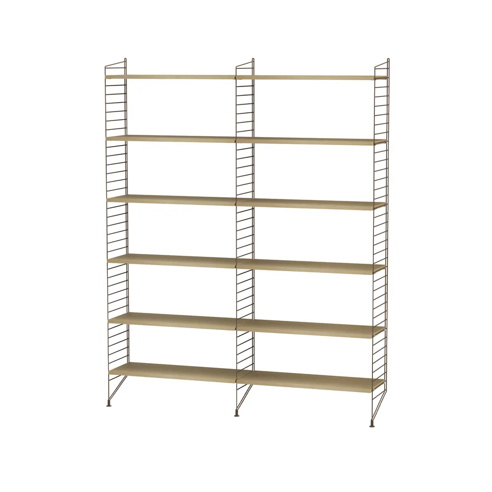 String kontor ek & brun - Kombination A,  String