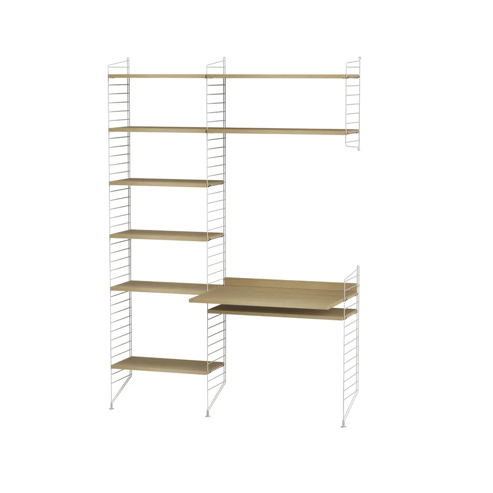 String String kontor ek & grå - Kombination G