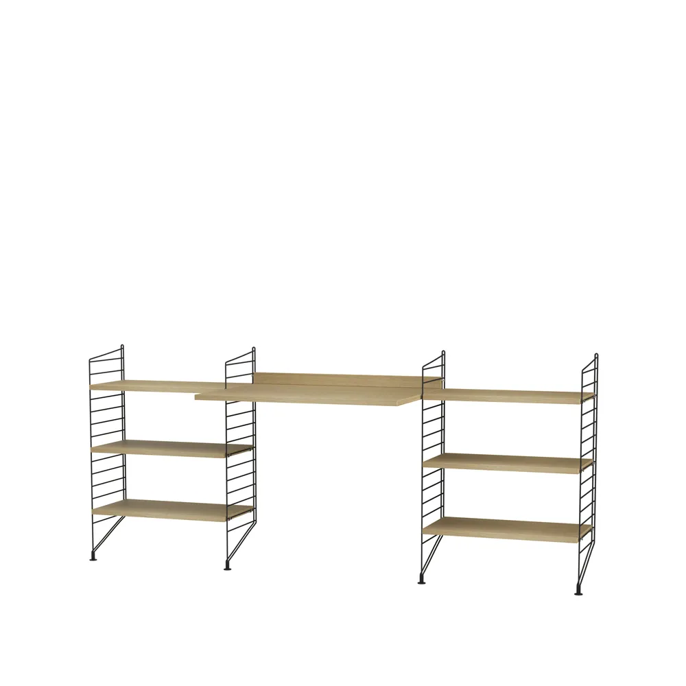 String String kontor ek & svart - Kombination D