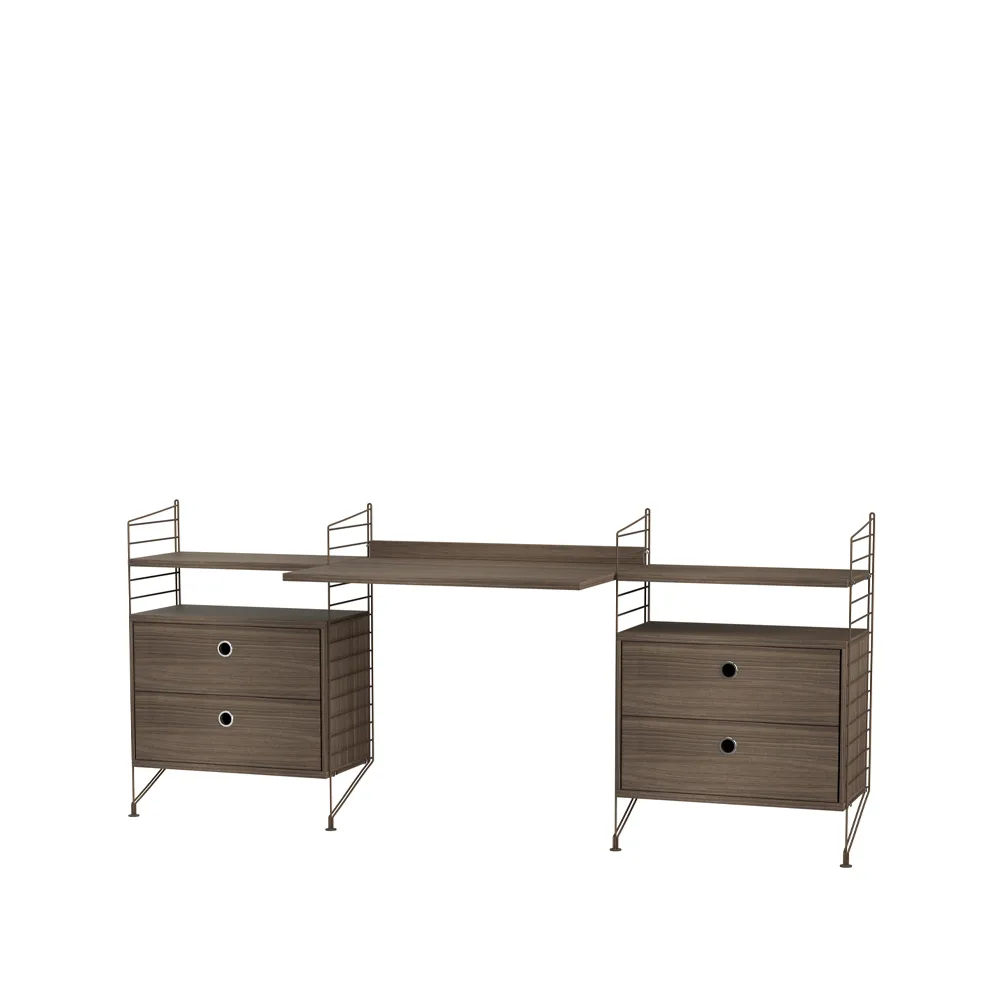 String String kontor valnöt & brun - Kombination C