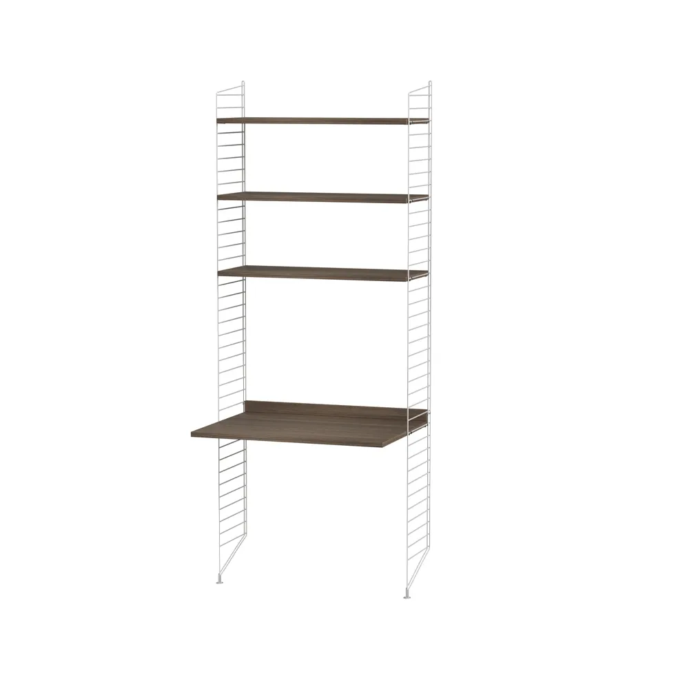 String String kontor valnöt & grå - Kombination A