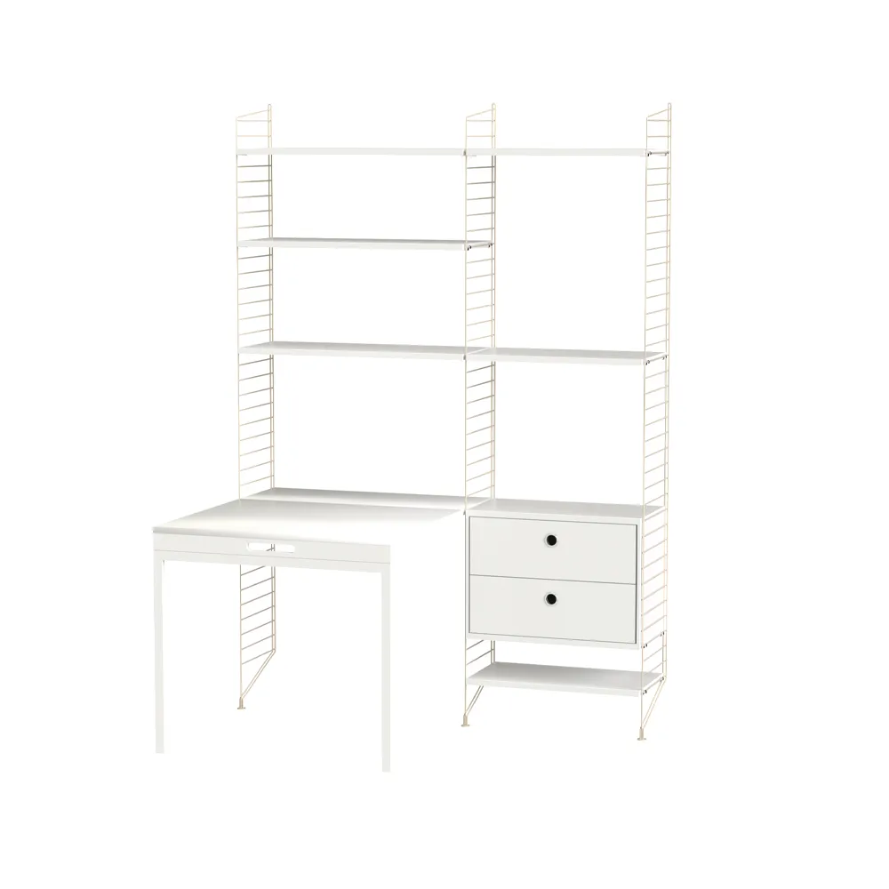 String kontor vit & beige - Kombination E,  String