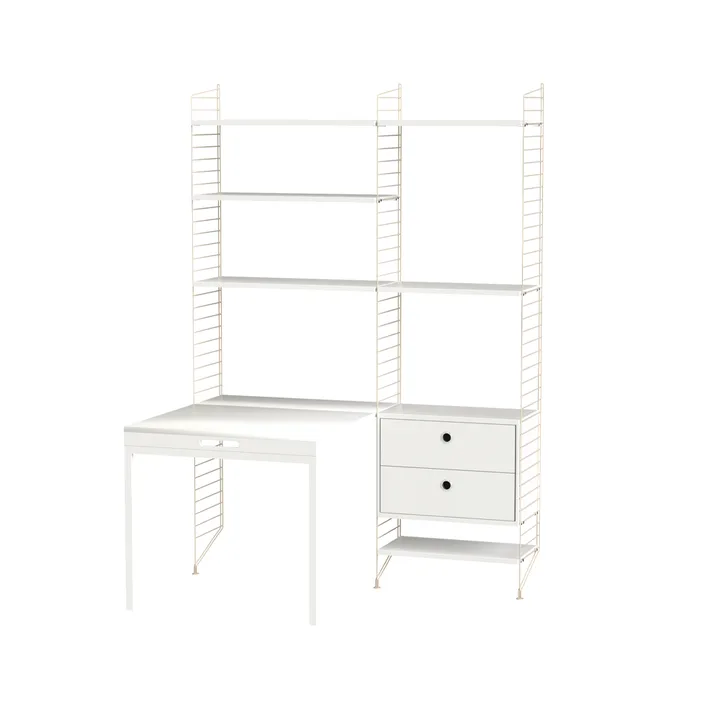 String kontor vit & beige - Kombination E - String