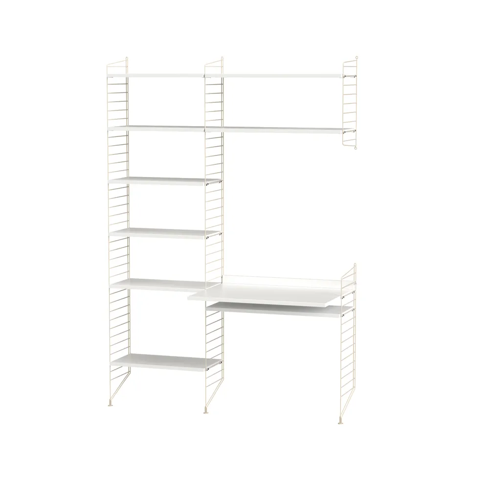 String kontor vit & beige - Kombination G,  String