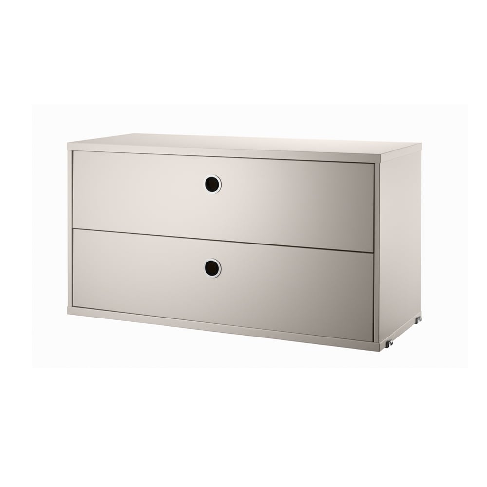 String lådhurts beige, 78x30 cm | Skandinavisk Design | Sideboards & Skänkar | Beige