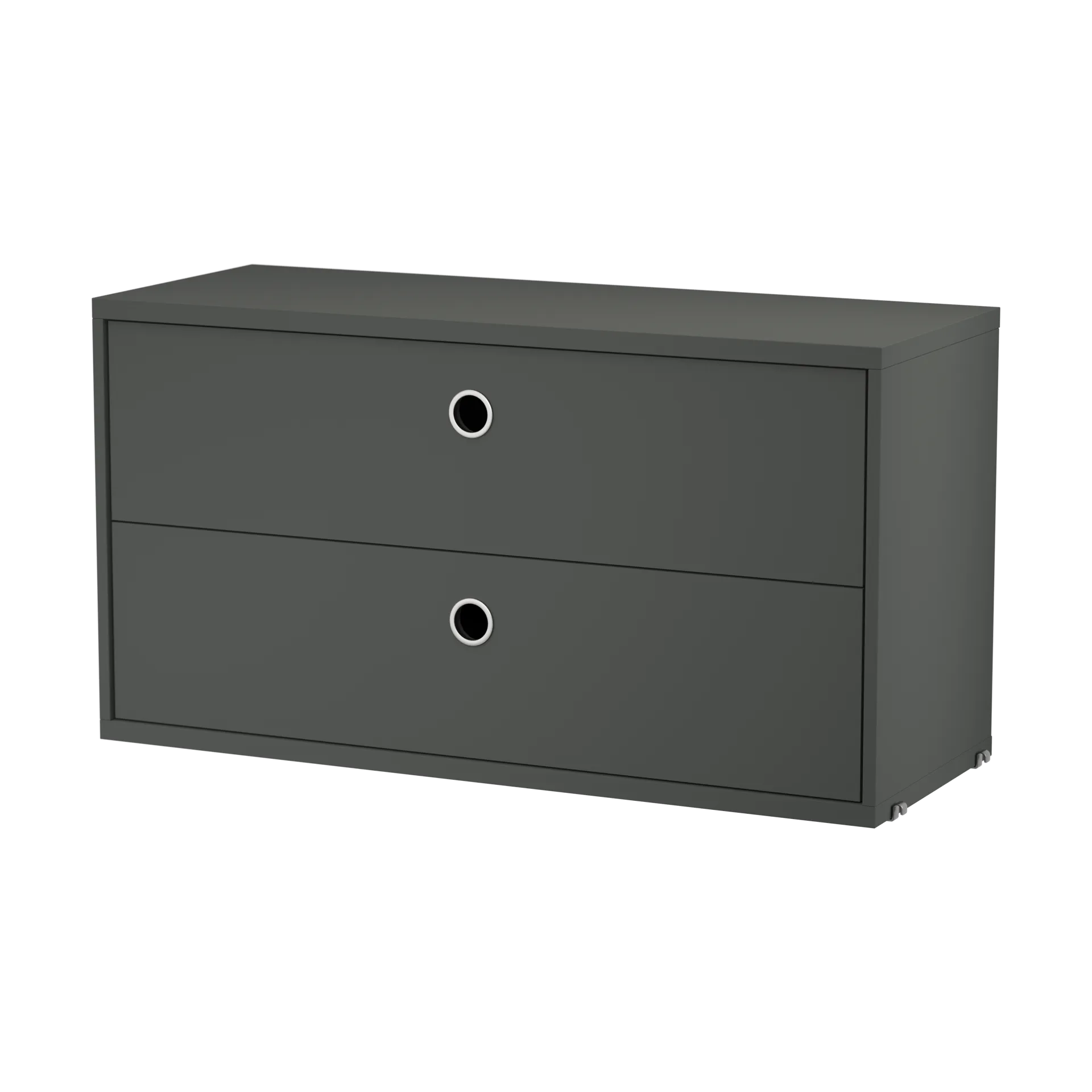 String lådhurts, Mörkgrå, 78x30 cm String