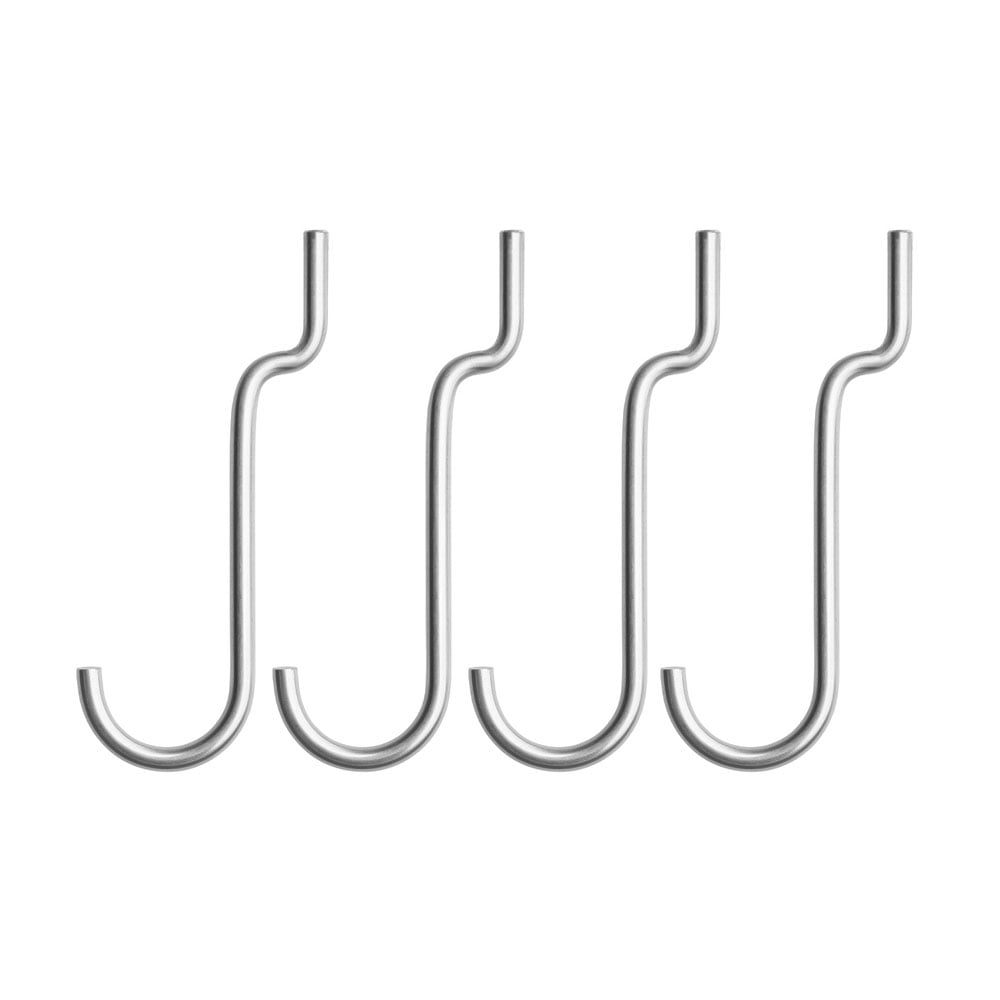 String Outdoor fristående krok rostfritt stål, 4-pack