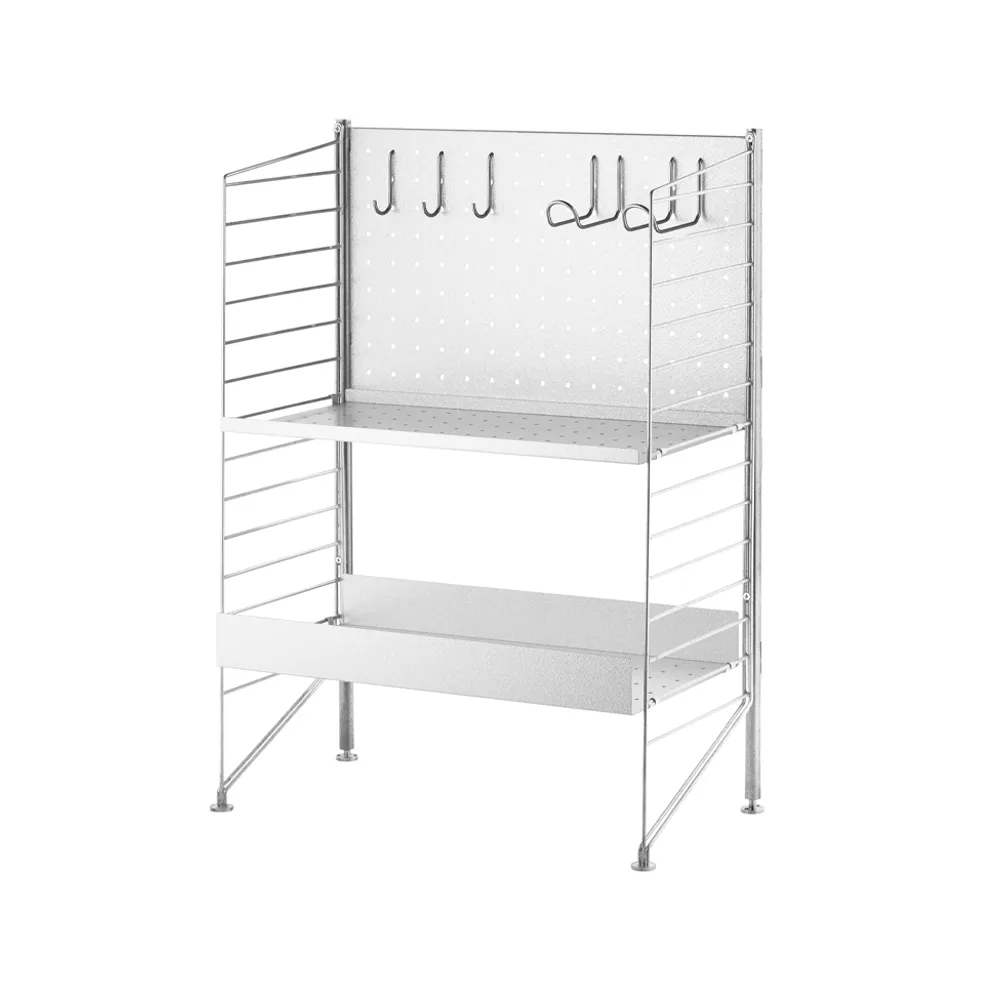 String Outdoor fristående stolpe, galvaniserad String