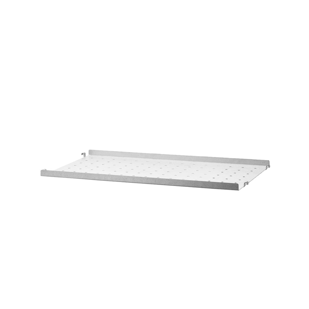 String Outdoor hyllplan Galvaniserad-58x30 cm-låg kant