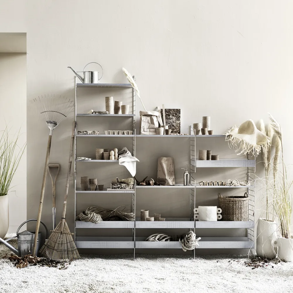 String Outdoor väggavel, galvaniserad, 50x20 cm, 2-pack String