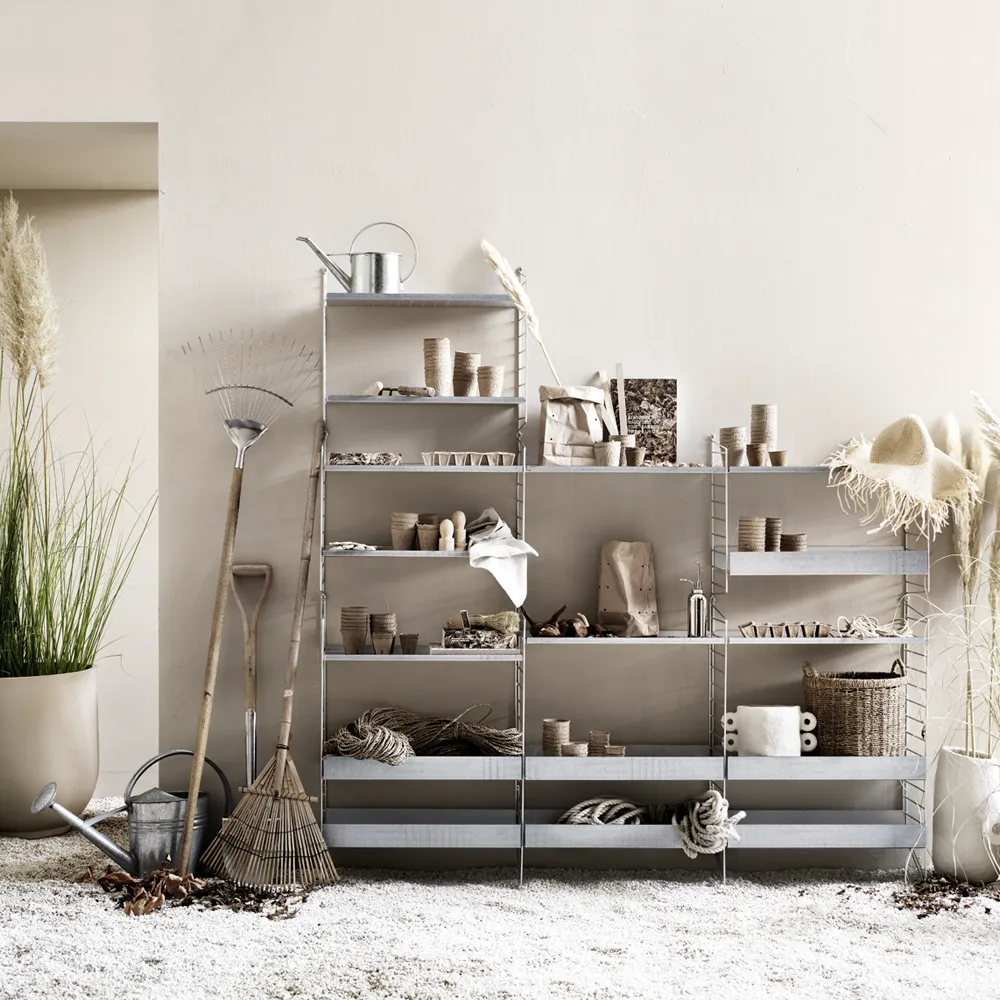 String Outdoor väggavel, galvaniserad, 50x20 cm, 2-pack String