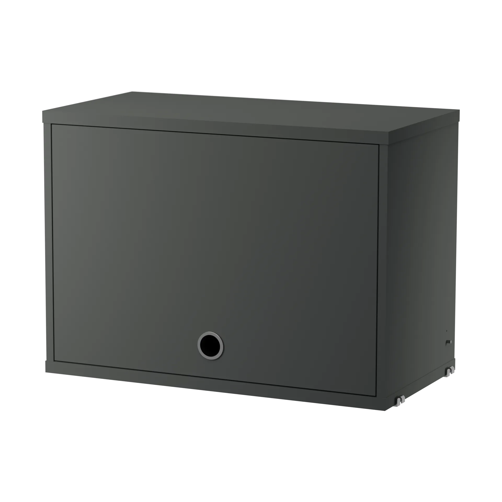 String överskåp 58 cm, Mörkgrå String