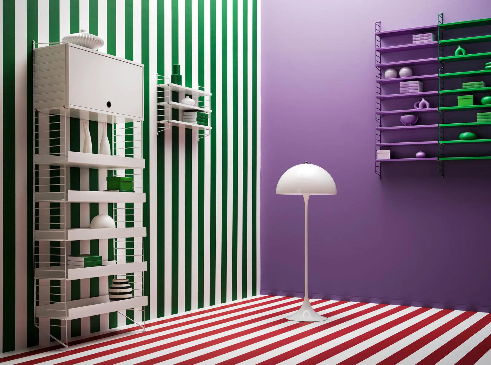 String överskåp 58 cm, Vit String