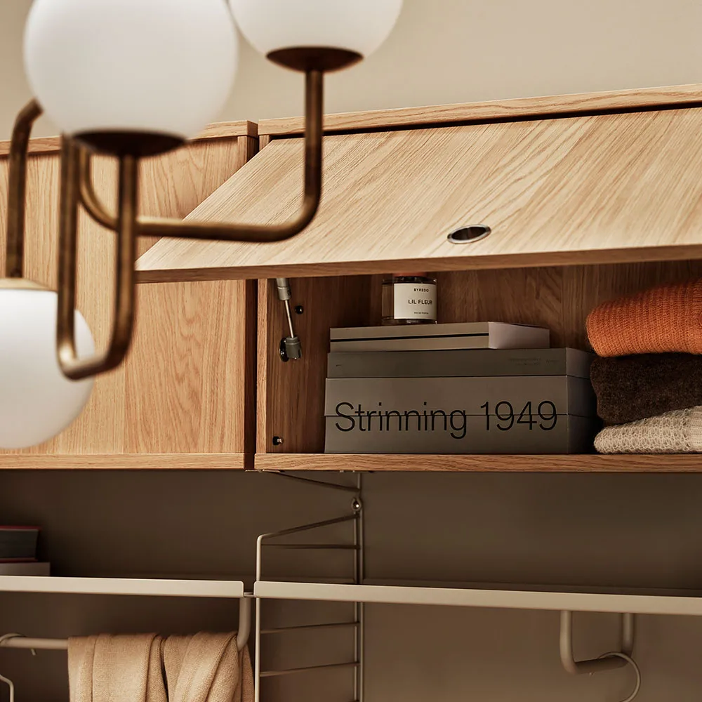 String överskåp 78 cm, ask String