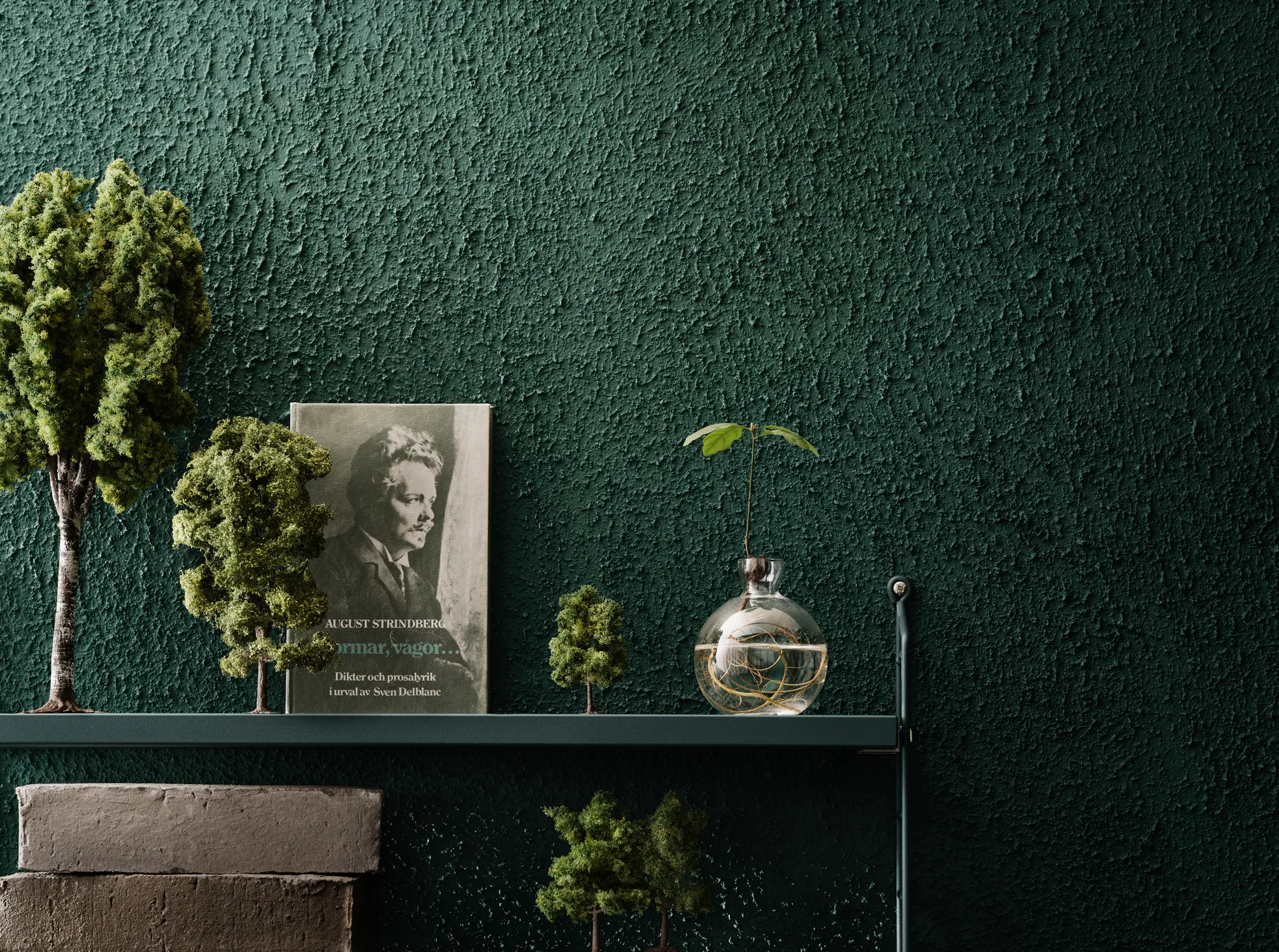 String Pocket hylla, Tegnérgrön String