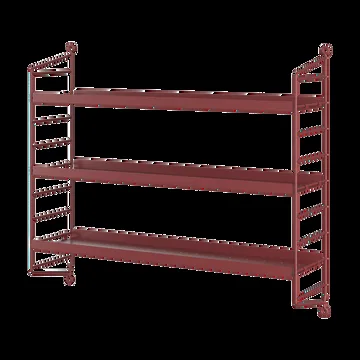 String Pocket metall - Oxtorgsröd - String