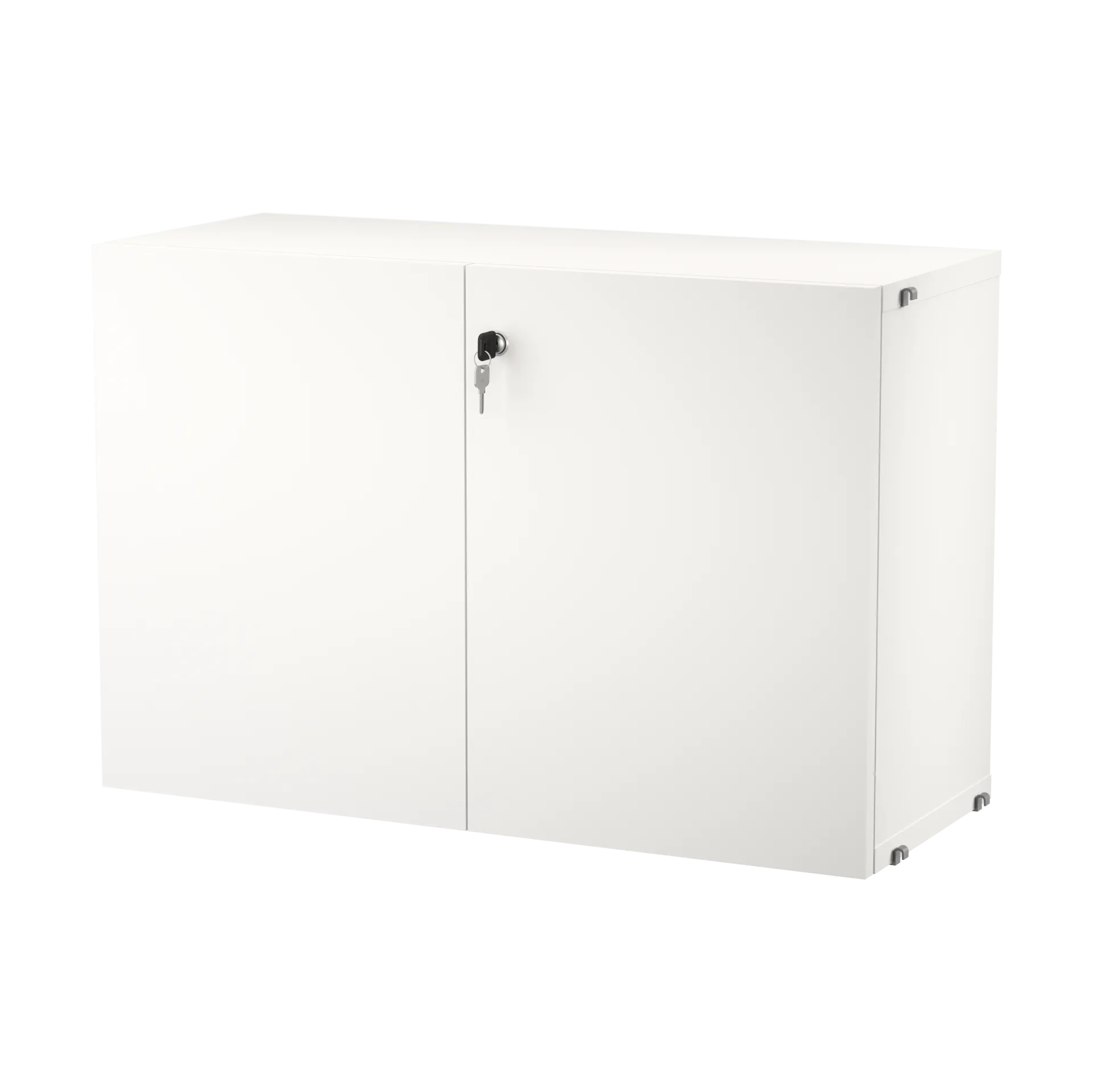 String skåp med lås, Vit String