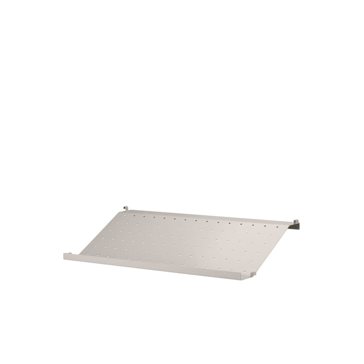String skohylla metall, beige, 58x30 cm String