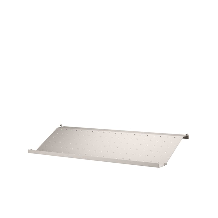 String skohylla metall, beige, 78x30 cm String