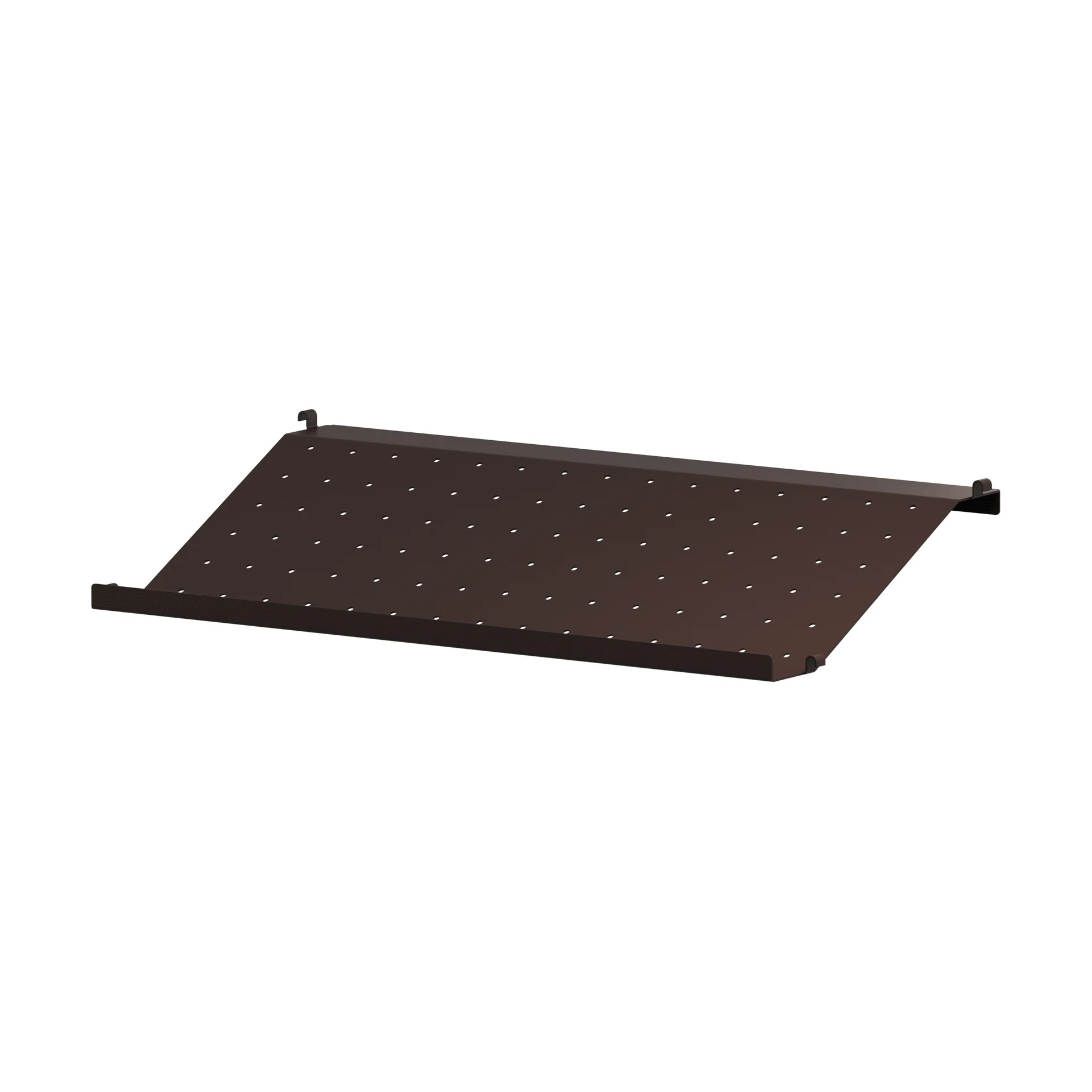 String skohylla metall, Mörkbrun, 58x30 cm String