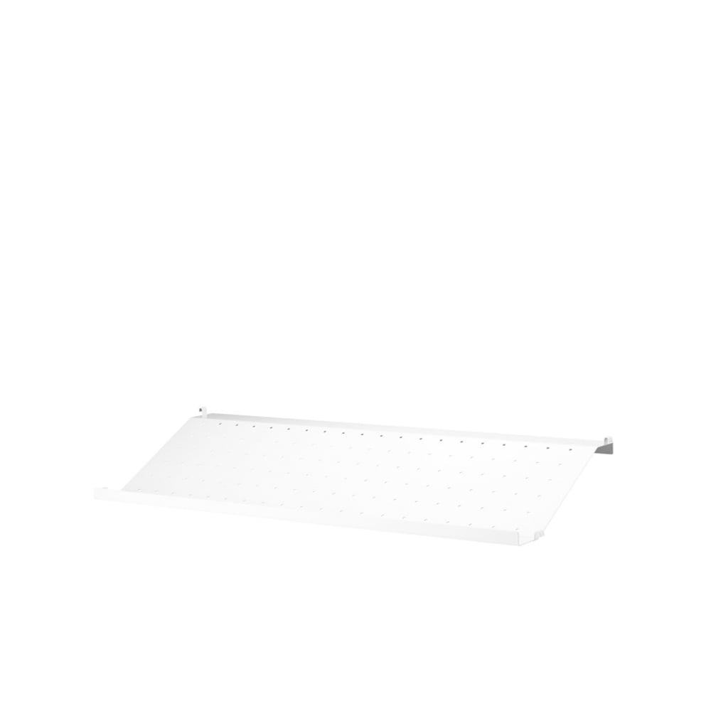 String skohylla metall vit, 78x30 cm | Skandinavisk Design | Skohyllor | Vit