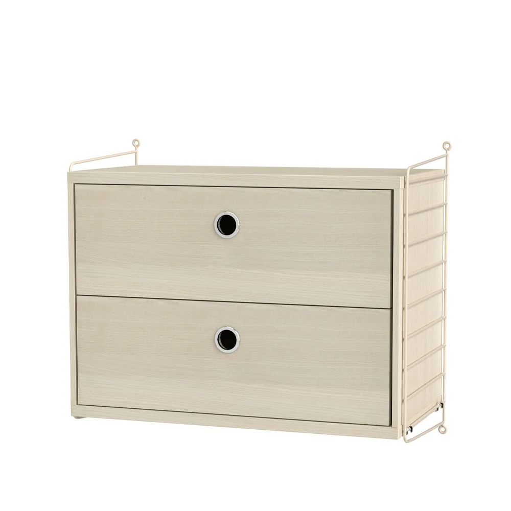 String sovrum ask & beige - Kombination A,  String