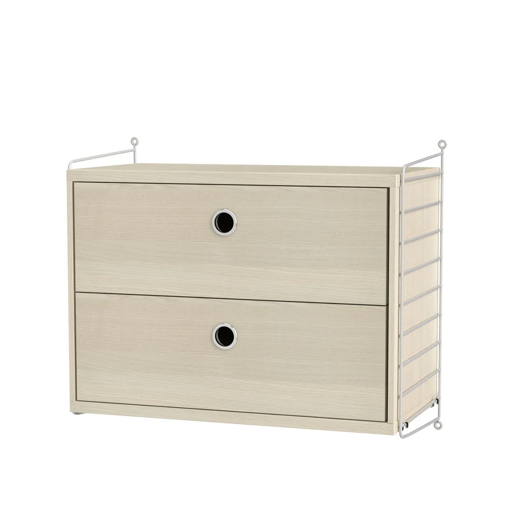 String String sovrum ask & grå - Kombination A