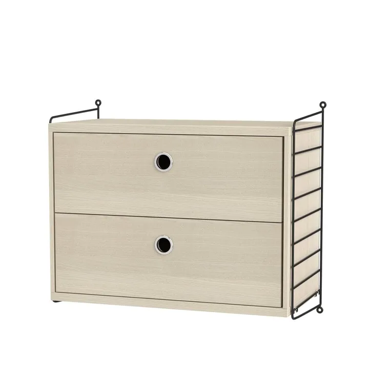 String sovrum ask & svart - Kombination A - String