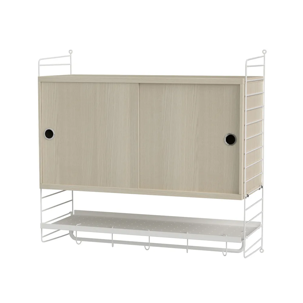 String sovrum ask & vit - Kombination F,  String