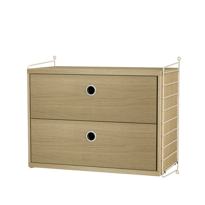 String sovrum ek & beige - Kombination A - String