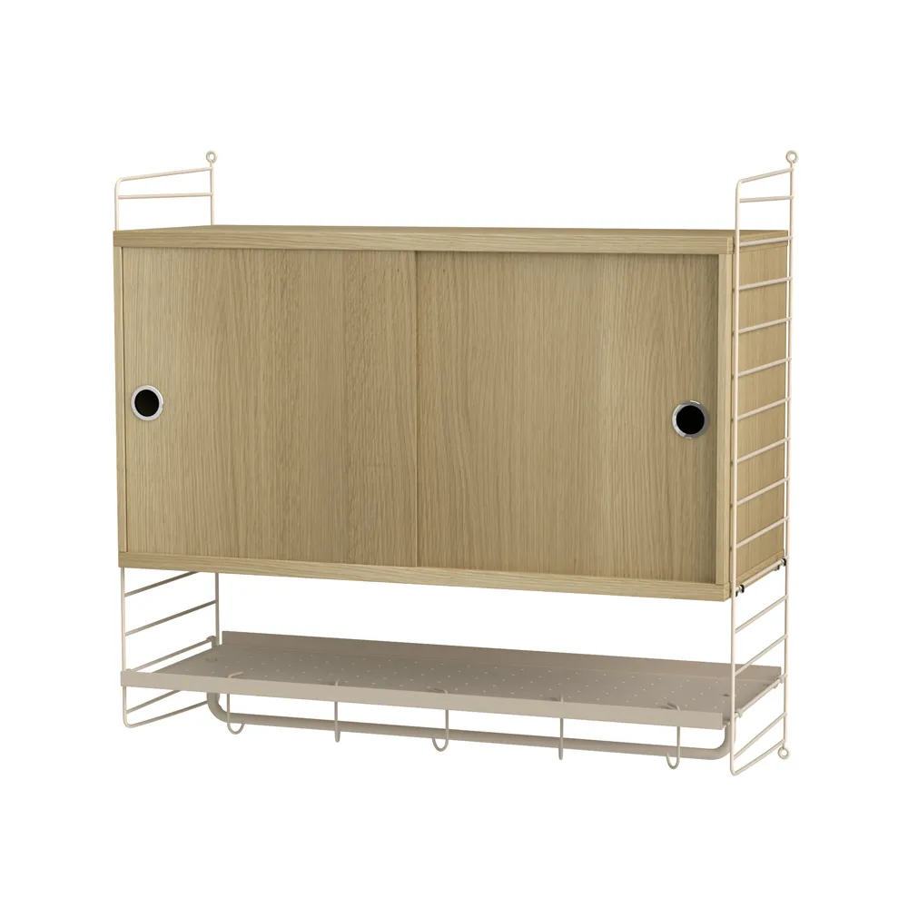 String sovrum ek & beige - Kombination F,  String