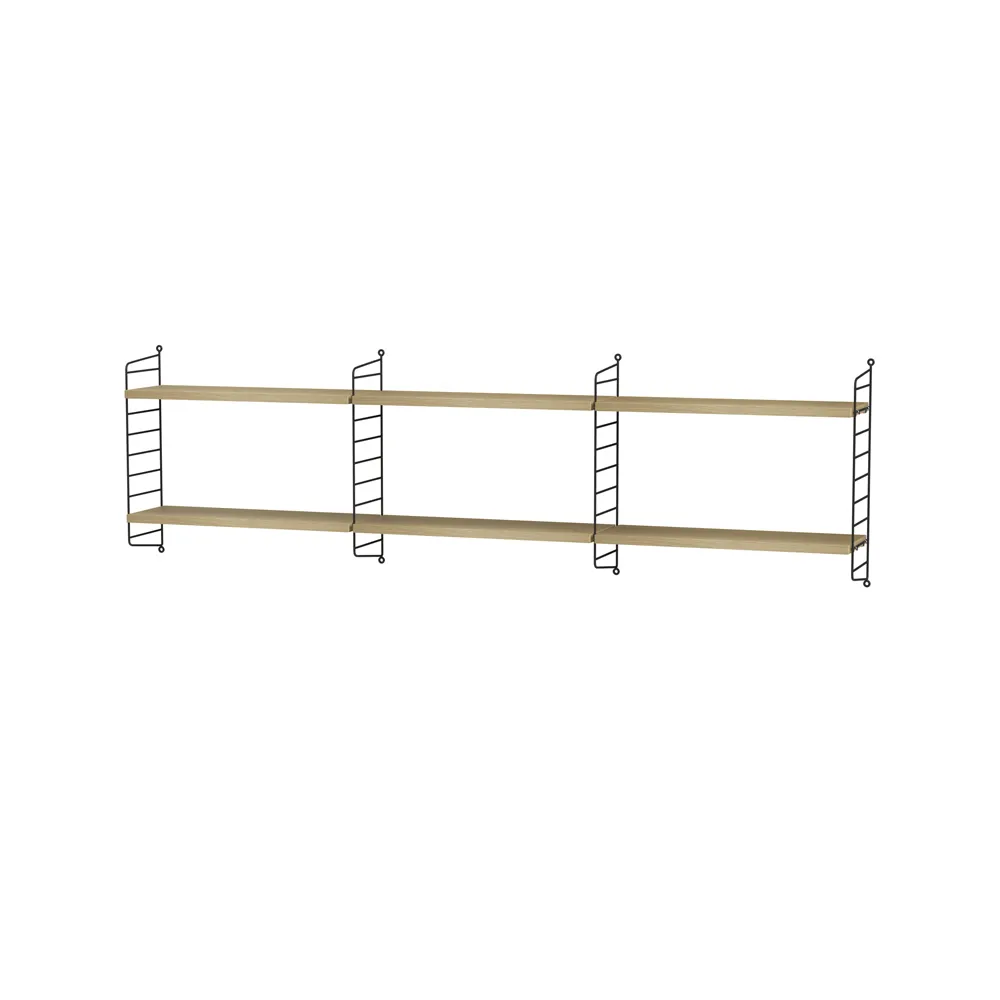 String sovrum ek & svart - Kombination E,  String
