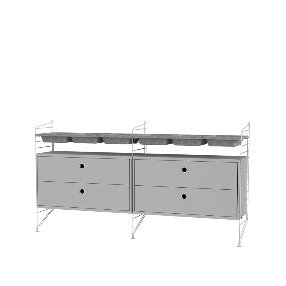 String String sovrum grå - Kombination G