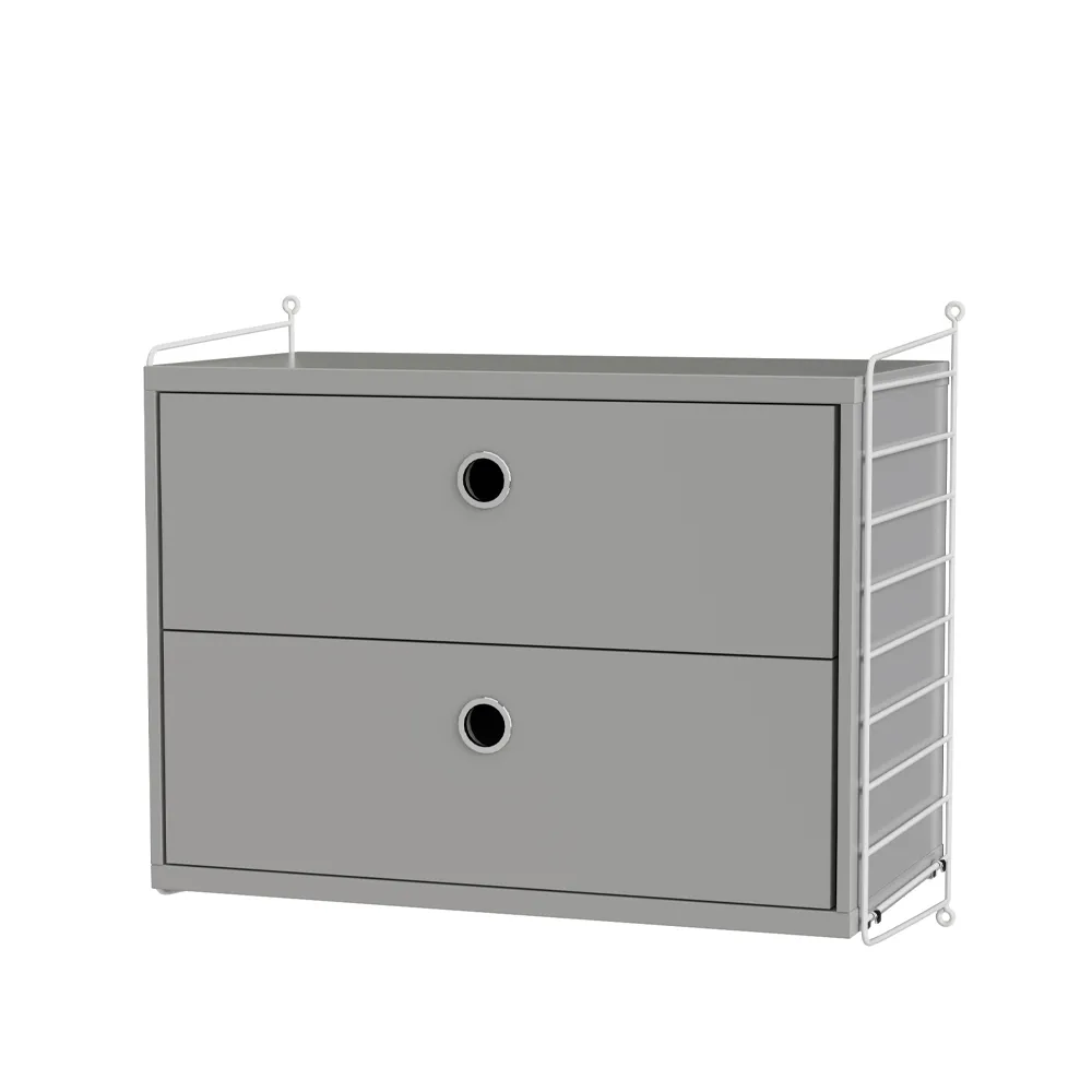 String String sovrum grå & vit - Kombination A