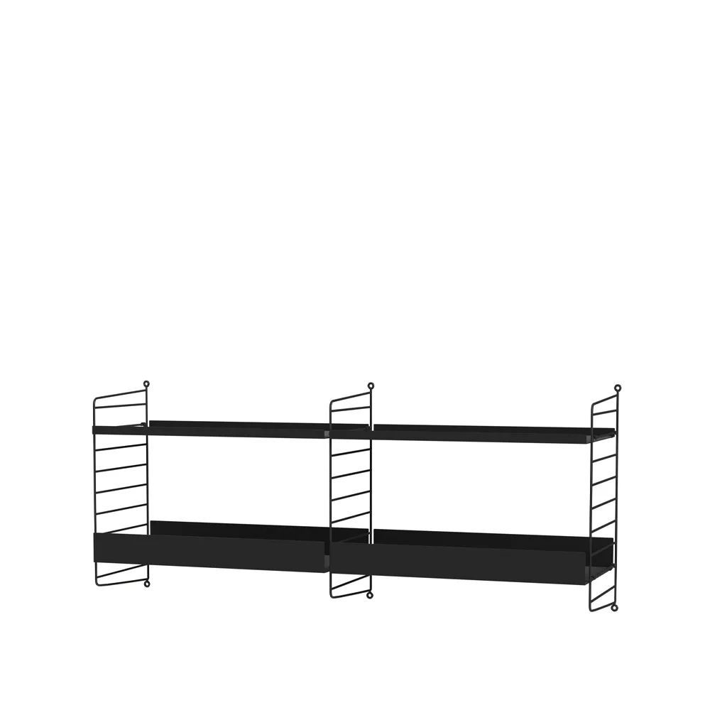 String sovrum svart - Kombination B,  String