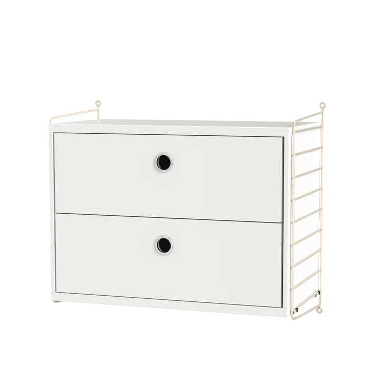 String sovrum vit & beige - Kombination A - String