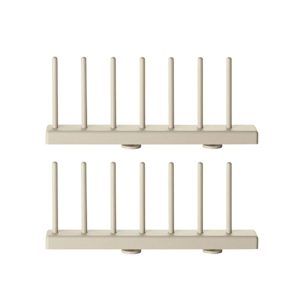 String tallriksställ, beige, 20 cm, 2-pack String