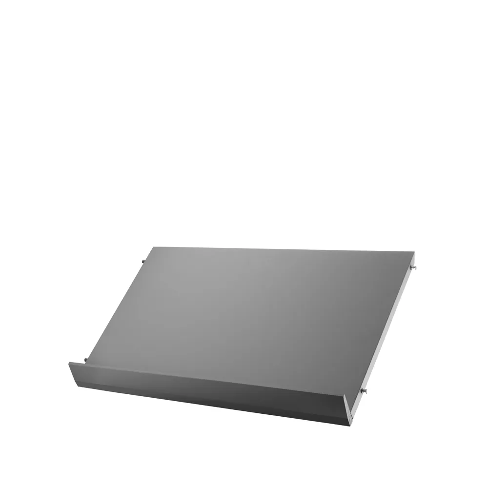 String String tidskriftshylla trä grå, 58x30 cm