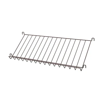 String tidskriftshylla tråd - Mörkbrun, 78x30 cm - String