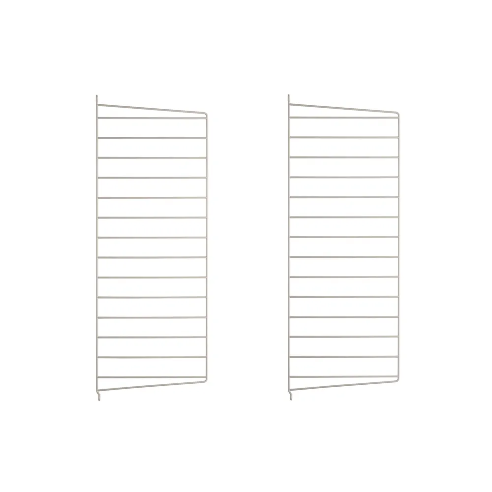 String väggavel, Beige, 75x30 cm, 2-pack