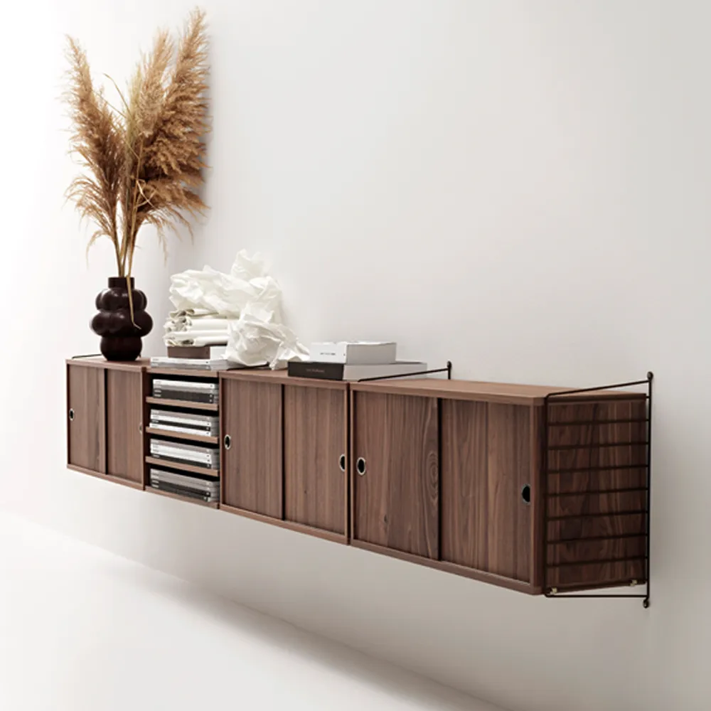 String väggavel, Brun, 50x30 cm, 2-pack String