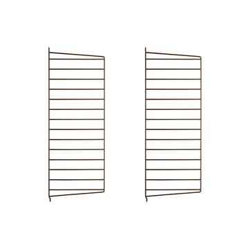 String väggavel - brun, 75x30 cm, 2-pack - String